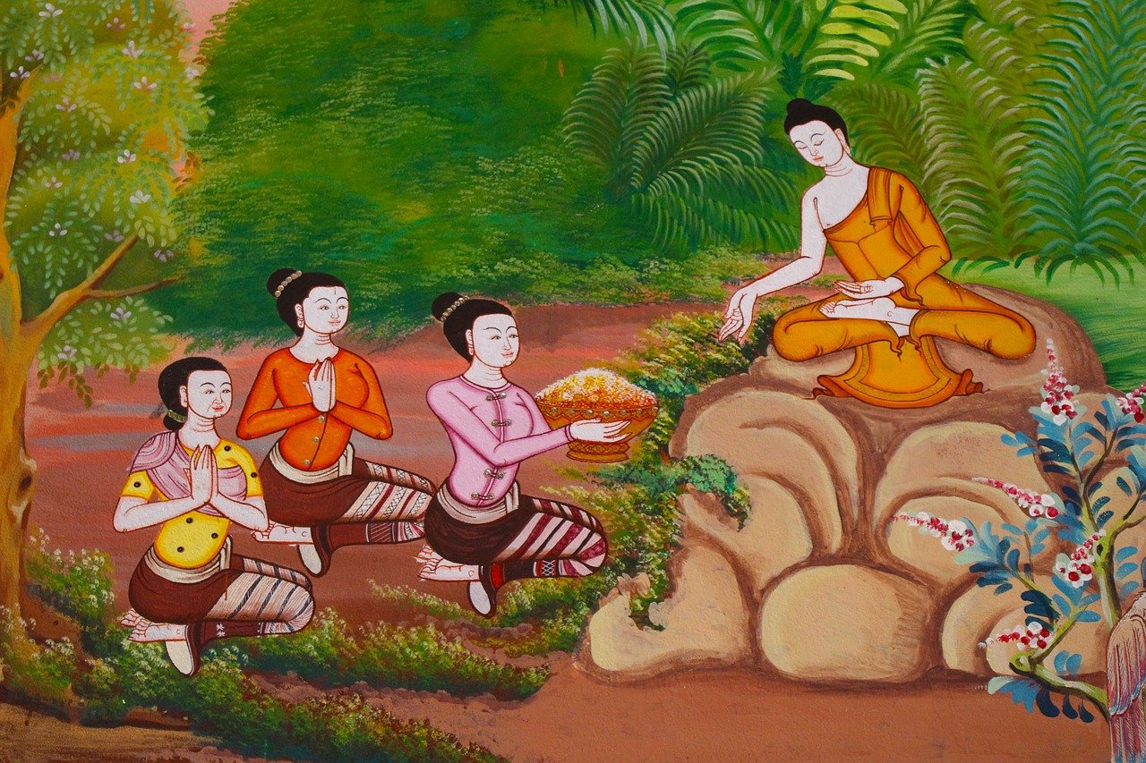 Thailand Greetings Painting