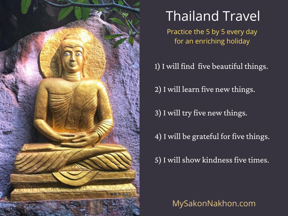 5 by 5 Travel Tips in Thailand