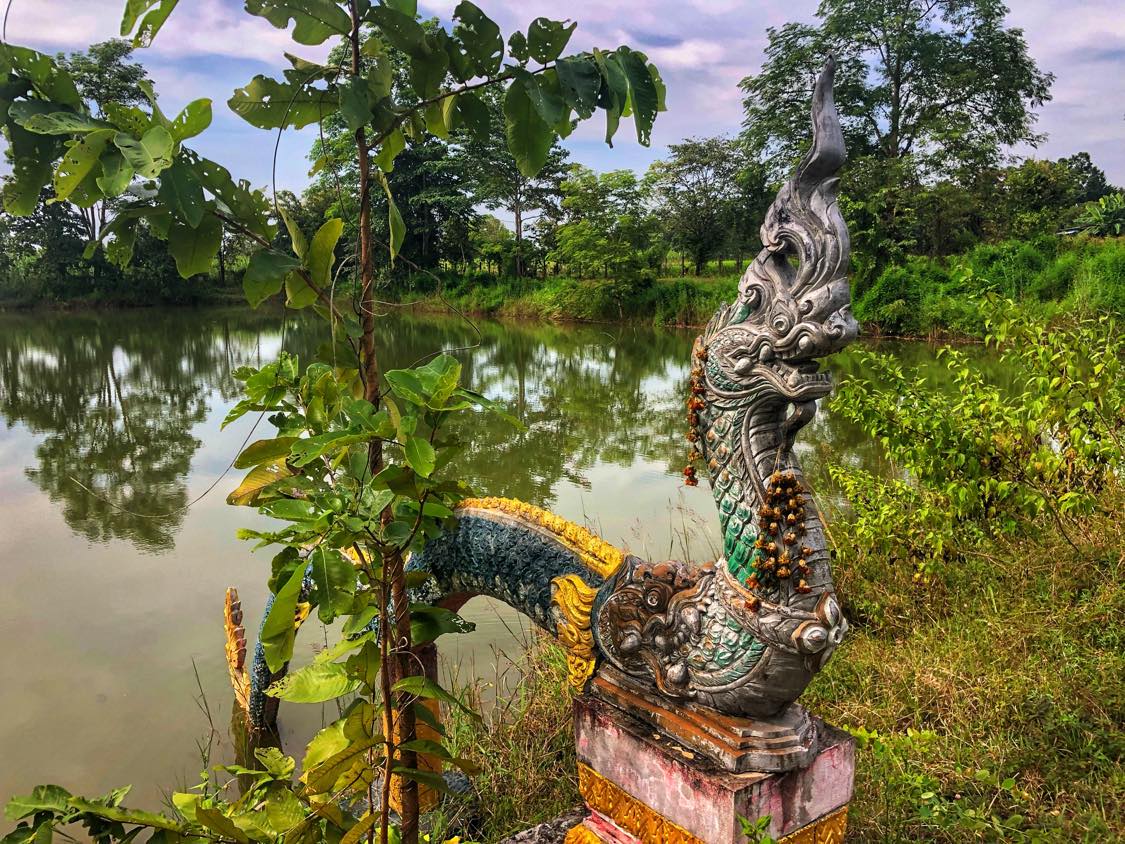 Phaya Surayn Nakarat | Indra's Naga Serpent King Shrine