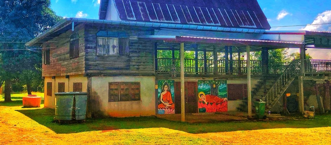 Rural Isaan Temple Thailand