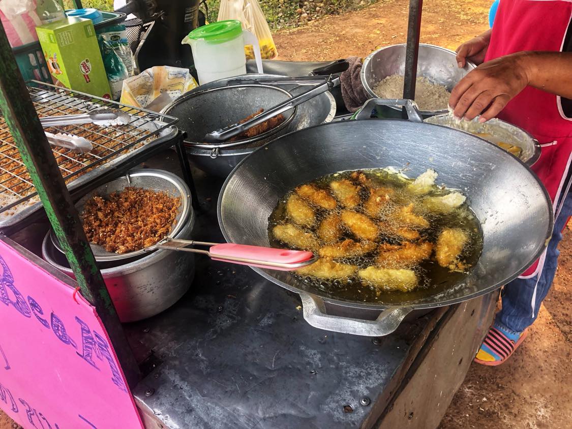Thai Bananas Frying