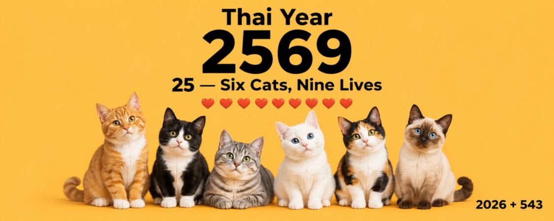 What year is it in Thailand?