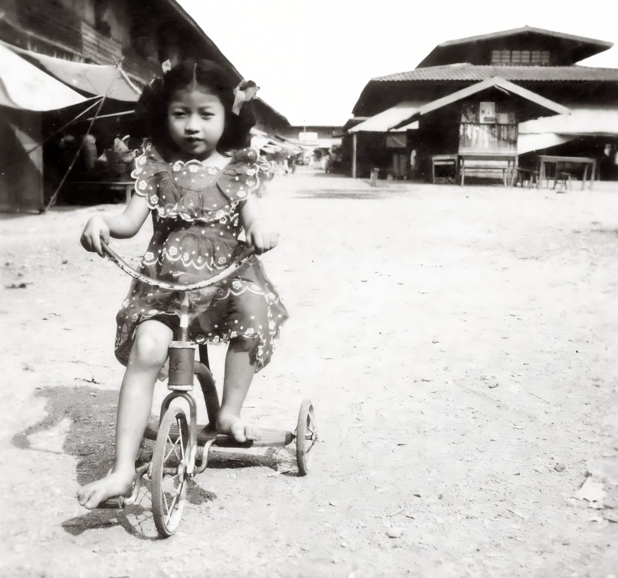 Thai Child on Bike