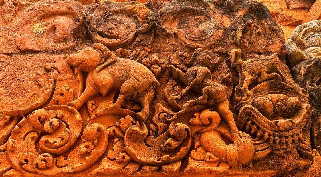 Ancient Khmer Temple Art