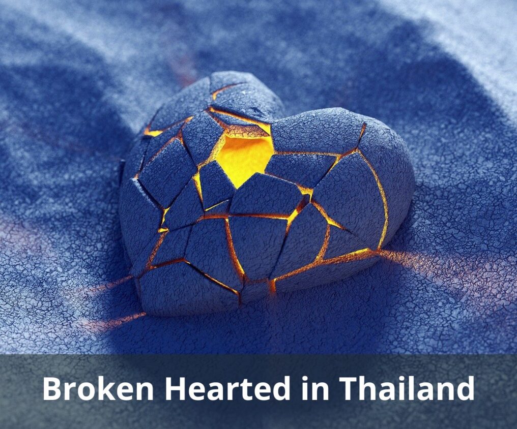 "ok hak" (อกหัก) - Heartbroken in Thai