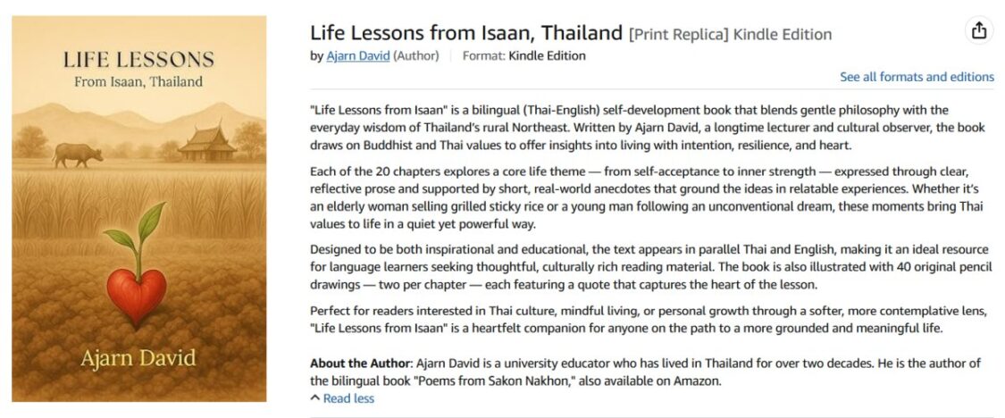 Book of Life Lessons from Issan, Thailand