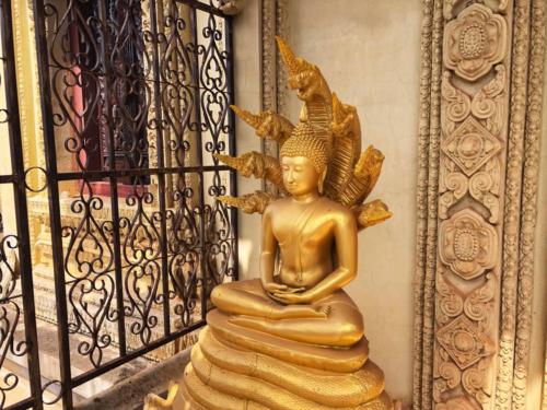 Sakon Nakhon Buddha with Naga