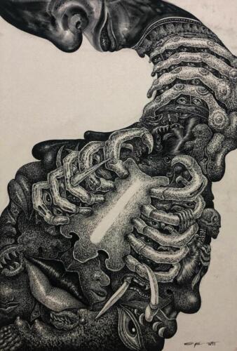 Cable Sketch Thai Art Exhibition