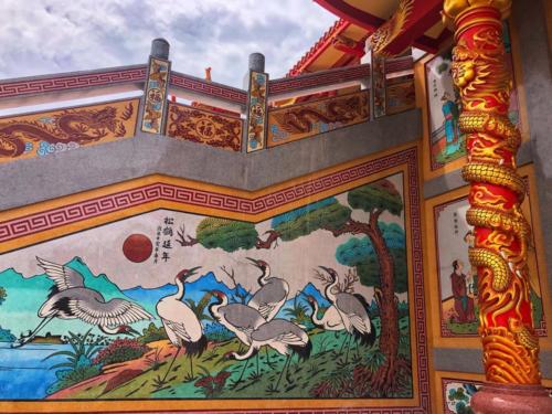 Chinese Buddhist Temple in Thailand