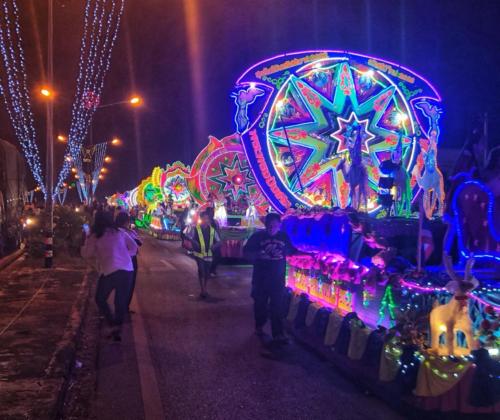 Christmas Star Parade - Ban Tha Rae Thailand