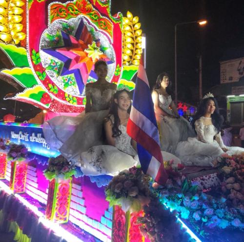 Christmas Star Parade - Ban Tha Rae Thailand