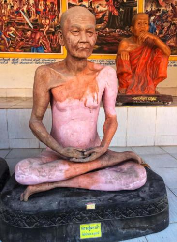 Thailand Monk Statue Without Robes