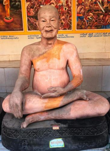 Thailand Monk Statue Without Robes