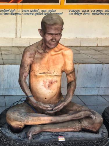Thailand Monk Statue Without Robes