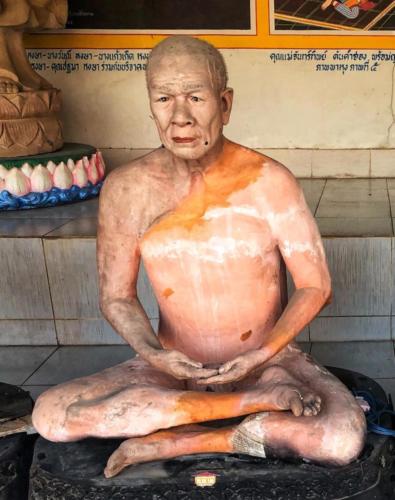 Thailand Monk Statue Without Robes