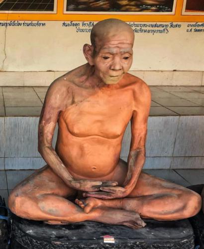 Thailand Monk Statue Without Robes