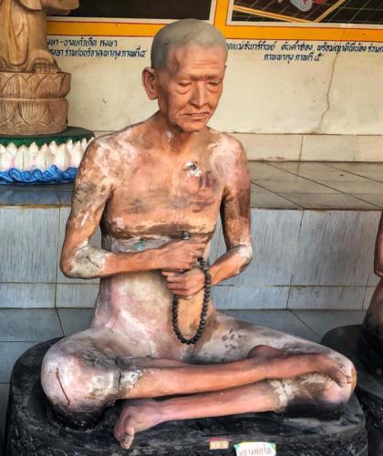 Thailand Monk Statue Without Robes