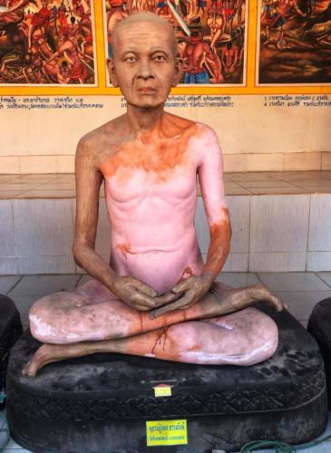 Thailand Monk Statue Without Robes