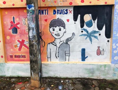 Sakon Nakhon Anti-Drugs Mural