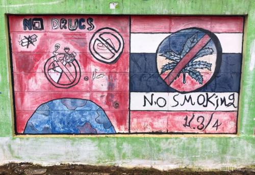 Sakon Nakhon Anti-Drugs Mural