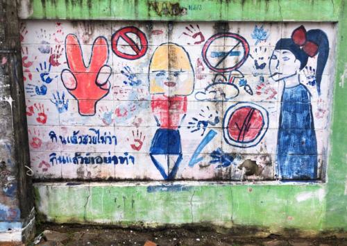 Sakon Nakhon Anti-Drugs Mural