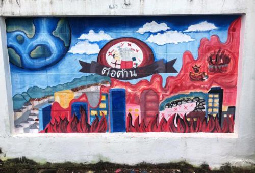 Sakon Nakhon Anti-Drugs Mural