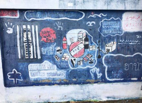 Sakon Nakhon Anti-Drugs Mural