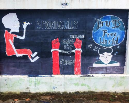 Sakon Nakhon Anti-Drugs Mural