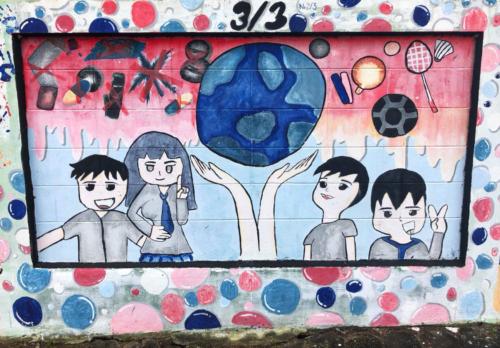 Sakon Nakhon Anti-Drugs Mural