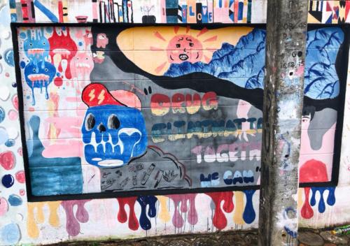 Sakon Nakhon Anti-Drugs Mural