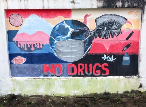 Sakon Nakhon Anti-Drugs Mural