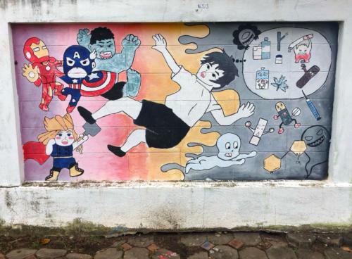 Sakon Nakhon Anti-Drugs Mural