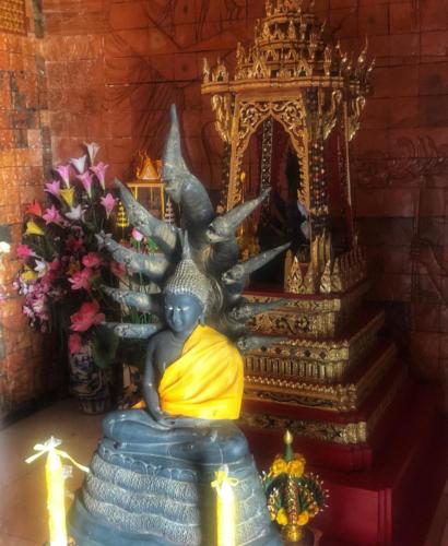 Sakon Nakhon Buddha with Naga