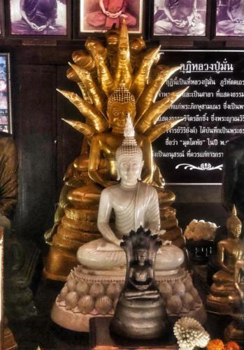 Sakon Nakhon Buddha with Naga