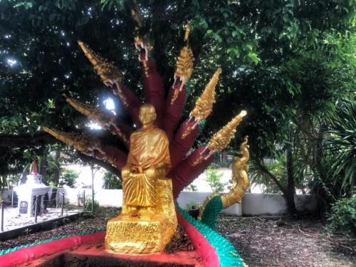 Sakon Nakhon Buddha with Naga