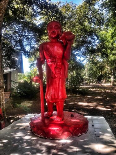 Buddha Statue at Samnak Song Phut Barami