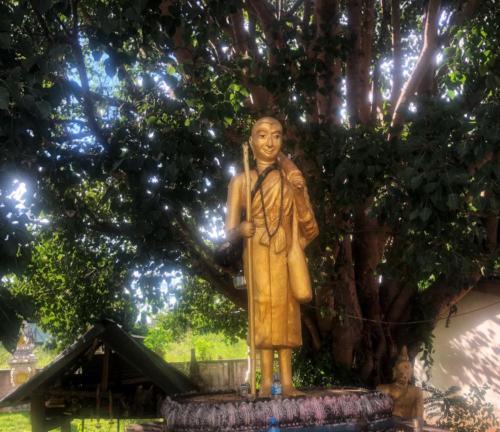 Buddha Statue at Wat Amphawan