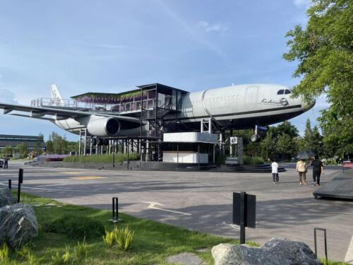 Sakon Nakhon Thailand Airplane Restaurant