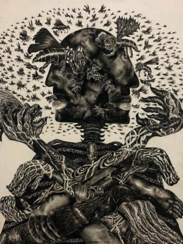 Cable Sketch Thai Art Exhibition
