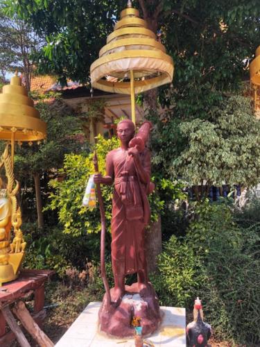Buddha Statue at Wat Daen Moksawadi