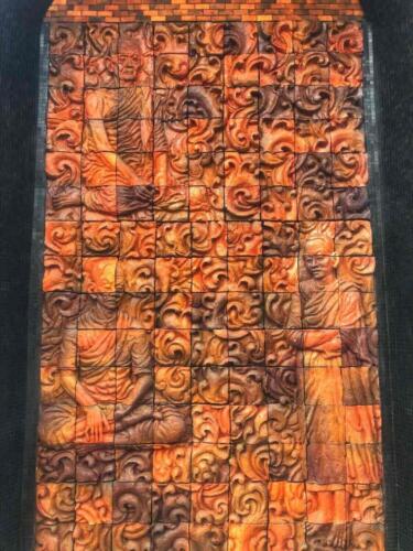 Tile Mural at Wat Pa Udom Somphon