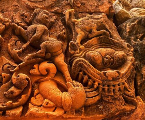 Kala on Lintel - God of Death