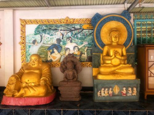 Sakon Nakhon Buddha with Naga