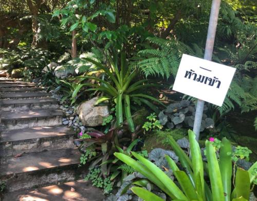 Don't Enter Sign Thai
