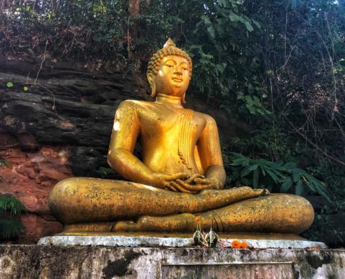 Wat Tham Pha Daen Meditating Buddha