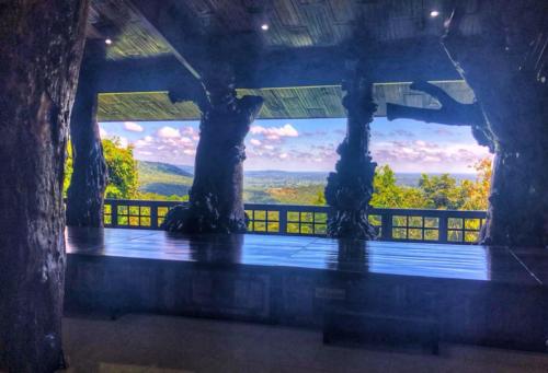 Wat Tham Pha Daen Pavilion View