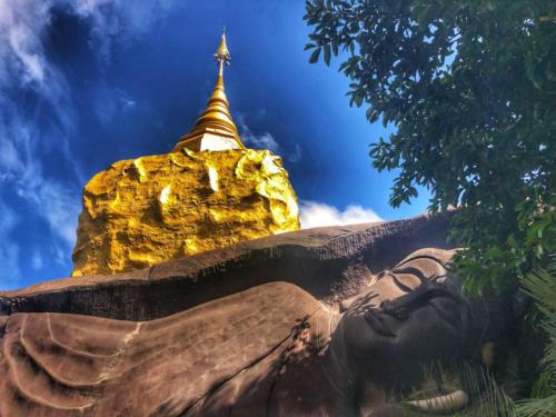 Wat Tham Pha Daen Reclining Buddha
