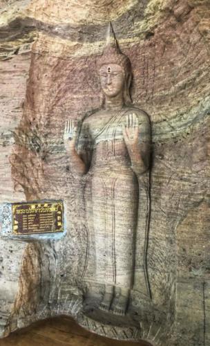 Wat Tham Pha Daen Stone Buddha
