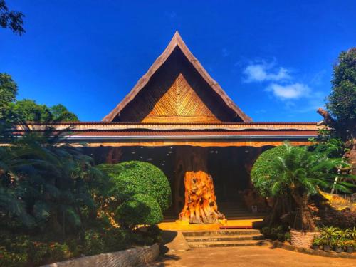 Wat Tham Pha Daen Teak Pavilion