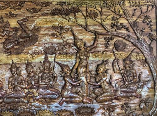 Wat Tham Pha Daen Thai Women Carving